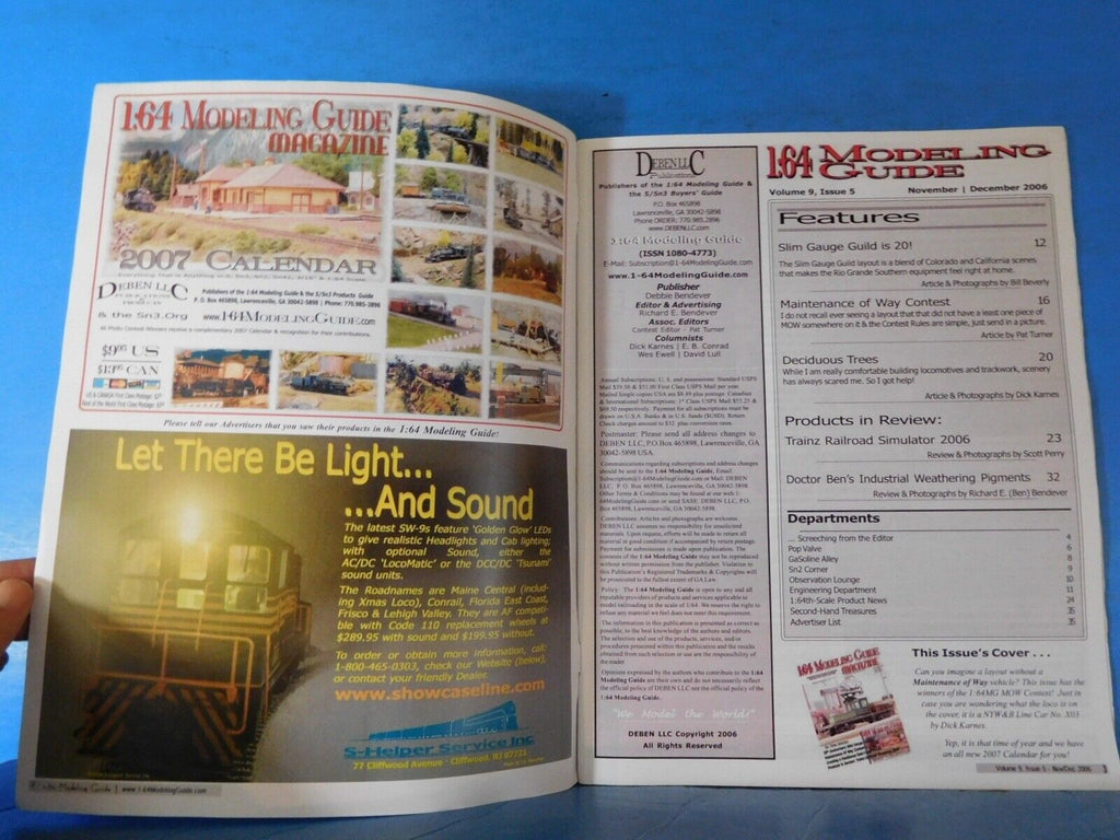 1:64 Modeling Guide 2006 November /December Vol. 9 #5 Deciduous East C ...