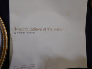 Norman Rockwell Making Believe in the Mirror Rockwell's Rediscovered Women
