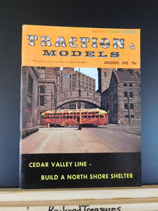 Traction & Models 1972 August Build a North Shore Shelter Cedar Valley Line