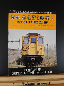 Traction & Models 1968 November Portland Super detail a SN flat car kit
