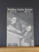 Southern Pacific Bulletin 1955 March l Employee magazine Missing Pages