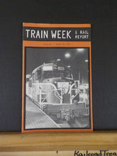 Train Week & Rail Report Issue No 3 March 10 1976