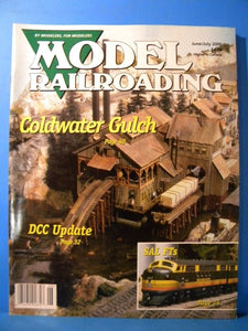 Model Railroading 2000 June July Containers CAXU to CRXU GP20 DCC update KCS SD4