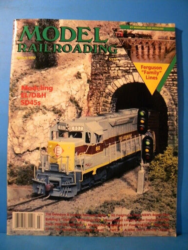 Model Railroading 1997 March L&NE Alco FA1 / FB1 Standard passenger diesel Famil