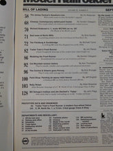 Model Railroader Magazine 1985 September Fitchburg & Southbridge Ry Contemporary