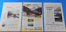Ads Canadian National Ry Lot #14 Advertisements from Various Magazines (10)