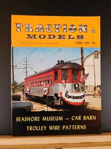 Traction & Models 1972 June Trolley wire patterns Santa Barbara car barn