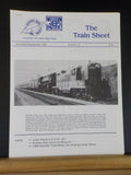 Feather River Rail Society The Train Sheet 1988 Lot of 6 #29-34  Western Pacific