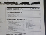 CTC Board Railroads Illustrated #171 Jan 1991 Railroad News Photos CC Subdivisio