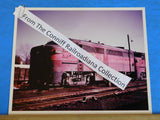 Photo Gulf Mobile & Ohio Locomotive #733 8X10 Color