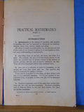 ICS Practical Mathematics 1620 3 booklets  International Correspondence Schools