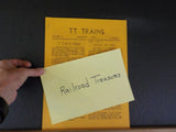 TT Trains 1957 January Vol 3 No 1 TT club in Embayo Laying HP Rail