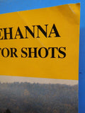New Susquehanna Great Spots for Shots by George Povall Soft Cover 1986