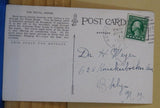 Postcard Royal Gorge Canon of the Arkansas CO Height of walls 2627 ft D&RG RR