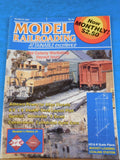 Model Railroading 1987 March Bucket loading coal station Diesel detail Frt cars