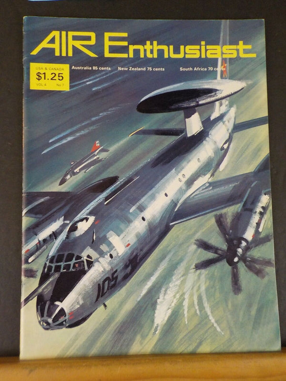 Air Enthusiast Magazine Vol 4 #7 1973 July India And The Mig-21 (Vol 5 #1inside)