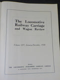 Locomotive Railway Carriage & Wagon Review #702 1951 February 15th