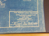 Blueprint PRR Diesel-Electric Locomotives Traction Motors Gear case Grease456655