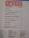 Brass Modeler & Collector 1991 April - June B&M N&W Class J 4-8-4 Japanese Navy