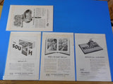 Ads Southern Railway System Lot #8 Advertisements from various magazines (10)