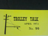 Trolley Talk #90 1972 April PCC Car Panorama. The Pittsburg Symphony Special car