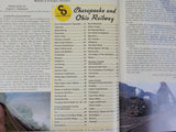 Chesapeake and Ohio Railway in Color Vol 1 by Plant and McClure III w/dust jacke