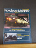 Prototype Modeler 1983 September October N&W High hood GP30 CGW varnish CP schoo