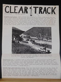 Clear Track issue #12 April 4 1987 Altamont Derailment Spring Sugar Beet Harvest
