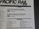 Pacific Rail News #335 October 1991 North Dakota SD60M UP Idaho Rail Center