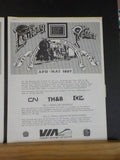 Railway Flyer LOT of 3 1985 86 87 Western New York Ry Historical Society