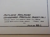 Rutland, The  Spurs and Sidings, The by R W Nimke Hard Cover MAP