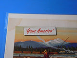 Ads Union Pacific Railroad Lot #36 Advertisements from various magazines (10)