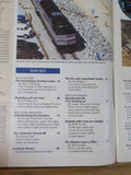 Model Railroader Magazine 1996 July Model coal trucks Servicing steam Locos