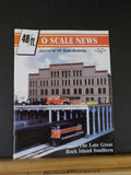 O Scale News #153 1999 December 48 ft Journal for 1/4" scale modeling RI South