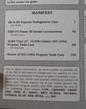 Railway Prototype Cyclopedia Volume 7 AC&F type 27 10500 gallon propane cars EMD