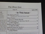 Dixie Line Magazine Louisville & Nashville Historical Society  1999 April