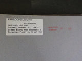Steam Along the Boundary by Turner & Wilkie w/ dust jacket     Ex-library book