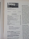 Railway Magazine 1972 June Track Tests this Month for High-Speed Train Rail Clam