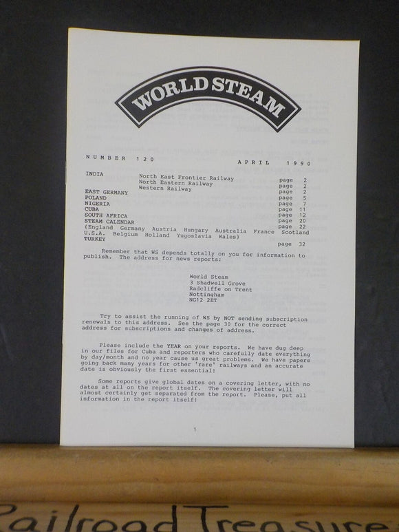 World Steam #120 April 1990