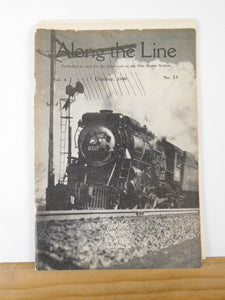 Along the Line 1930 October  New York New Haven & Hartford Employee Magazine LOO