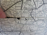 Map Central ELectric Traffic Association 1912-1923 REPRODUCED 1941