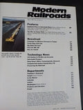 Modern Railroads 1984 April Equipment key to intermodal boom Cargo theft