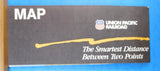 Map Union Pacific Railroad 1988  20x32