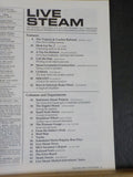Live Steam Magazine 1985 September Fabricate brake shoes WHeels Axles Cylinders