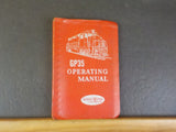 GP35 Operating Manual 1965 January 3rd edition