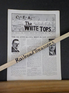 White Tops Circus Magazine 1932 October The Katy Special KooKooKlub