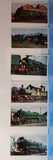 Set of 24 Sharman Newspaper Golden Age of Steam trading cards Swaperama