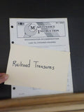 EMD Maintenance Instructions MI 9660 October 1982 Lube Oil strainer housing