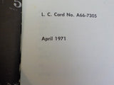 Yearbook of Railroad Facts 1971 Edition Information