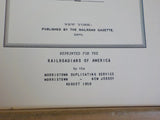 First Two-Foot Gauge Railroad Billerica & Bedford Massachusetts 1877